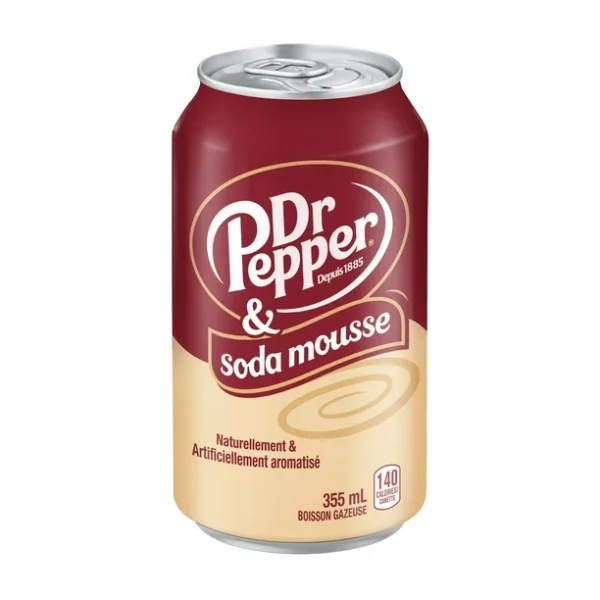 DR PEPPER CREAM SODA 12X355ML