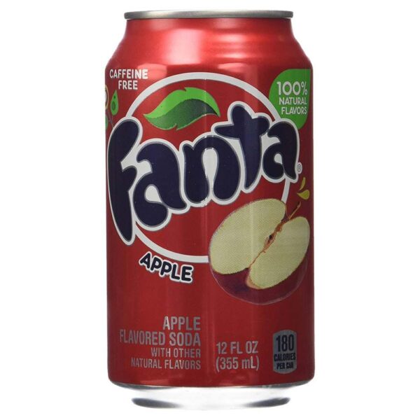 FANTA US APPLE RED 12X355ML