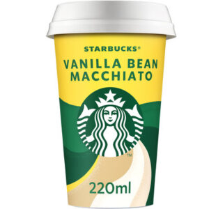 STARBUCKS CUP VANILLA BEAN MACCHIATO 220ML